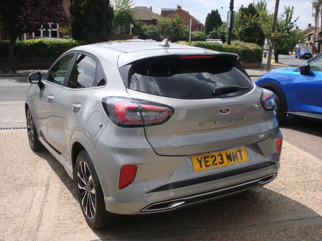 Ford Puma 1.0 Ecoboost Hybr Mhev 155 St-line Vignale Silver #2