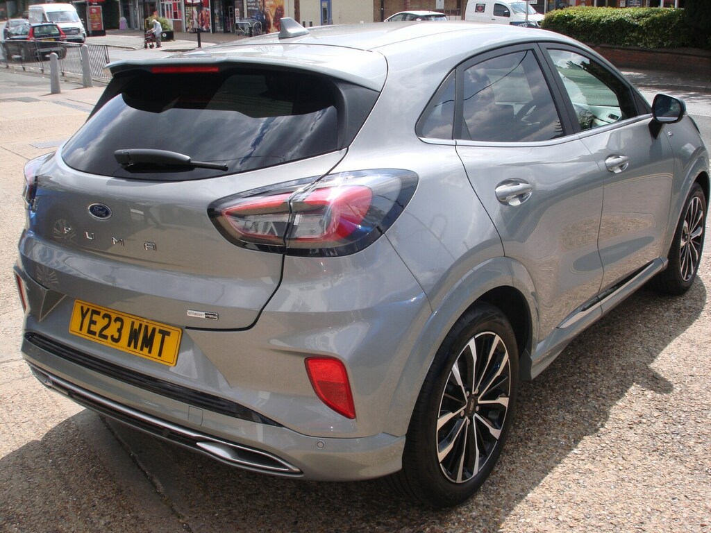 Ford Puma 1.0 Ecoboost Hybr Mhev 155 St-line Vignale Silver #5