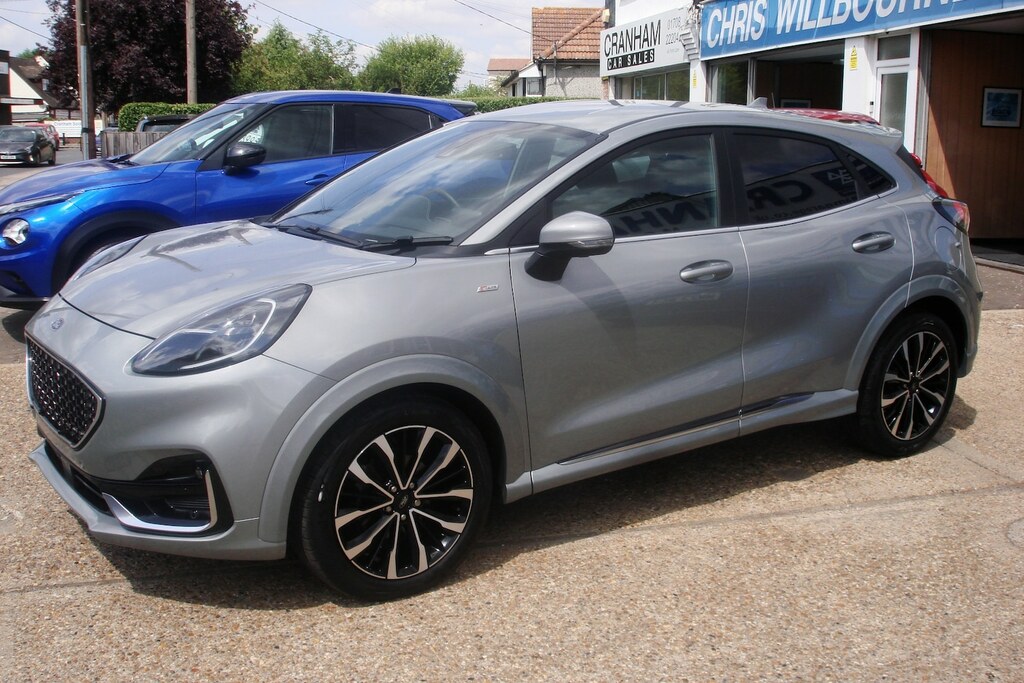 Ford Puma 1.0 Ecoboost Hybr Mhev 155 St-line Vignale Silver