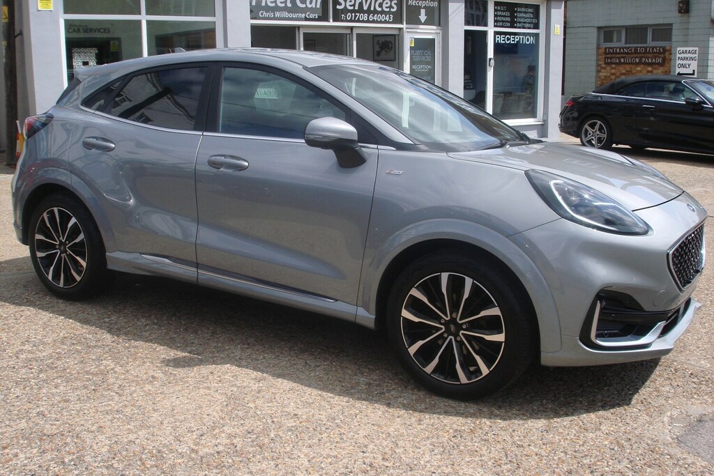 Ford Puma 1.0 Ecoboost Hybr Mhev 155 St-line Vignale Silver #6