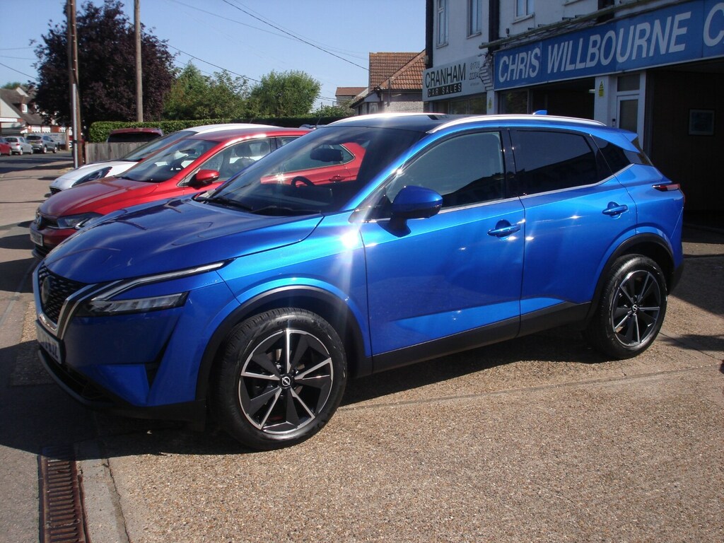Nissan Qashqai 1.3 Dig-t Mh 158 Tekna Xtronic Blue #2