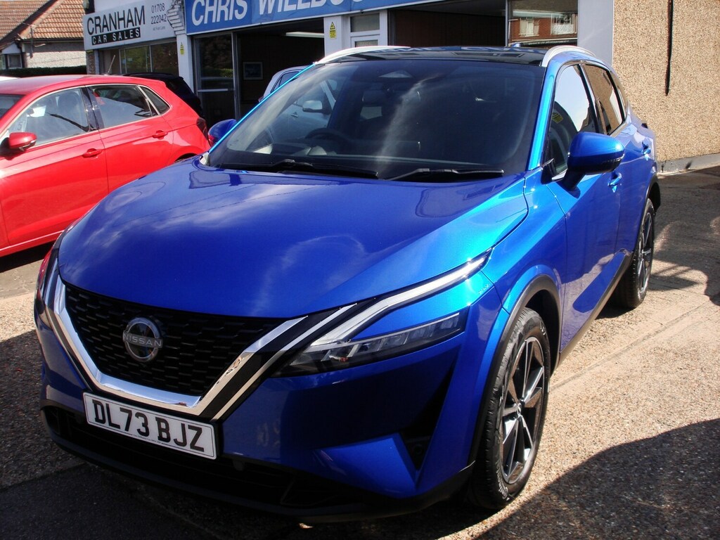 Nissan Qashqai 1.3 Dig-t Mh 158 Tekna Xtronic Blue