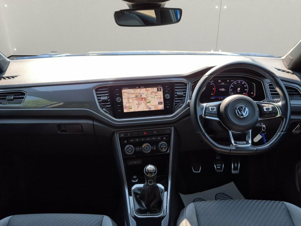 Volkswagen T-Roc 2L R-line Blue #4