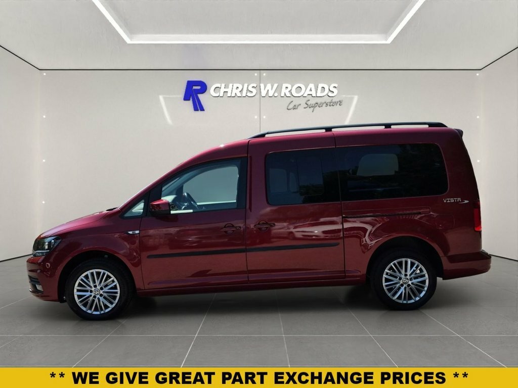 Volkswagen Caddy Maxi Life Maxi Life Wav Wheelchair Vehicle 2.0 Tdi Bluemotio Red #8