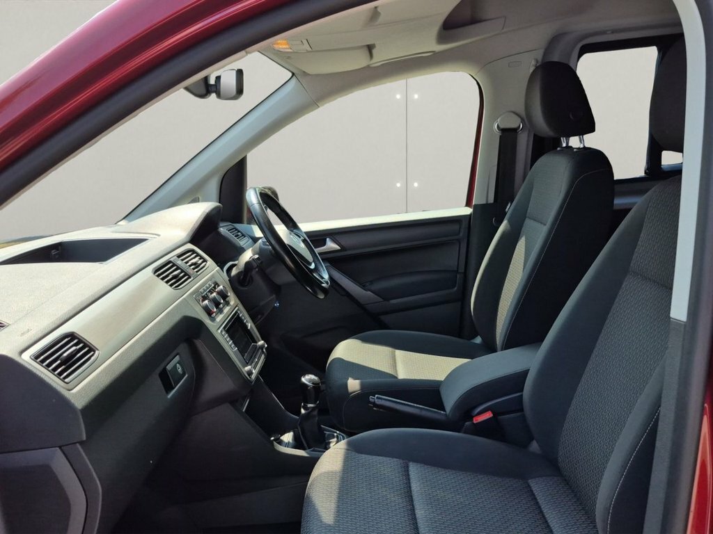Volkswagen Caddy Maxi Life Maxi Life Wav Wheelchair Vehicle 2.0 Tdi Bluemotio Red #14