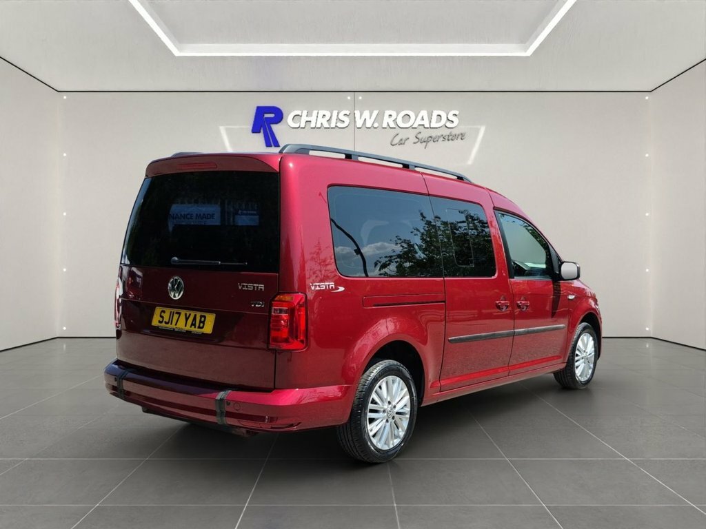 Volkswagen Caddy Maxi Life Maxi Life Wav Wheelchair Vehicle 2.0 Tdi Bluemotio Red #9