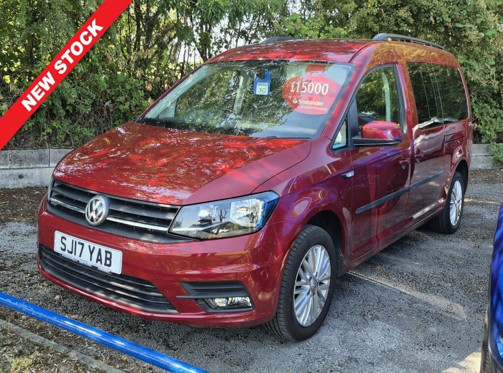Volkswagen Caddy Maxi Life Mpv Red