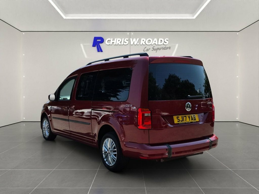 Volkswagen Caddy Maxi Life Mpv Red #2