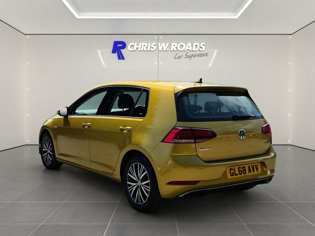 Volkswagen Golf 1L Se Nav Yellow #2