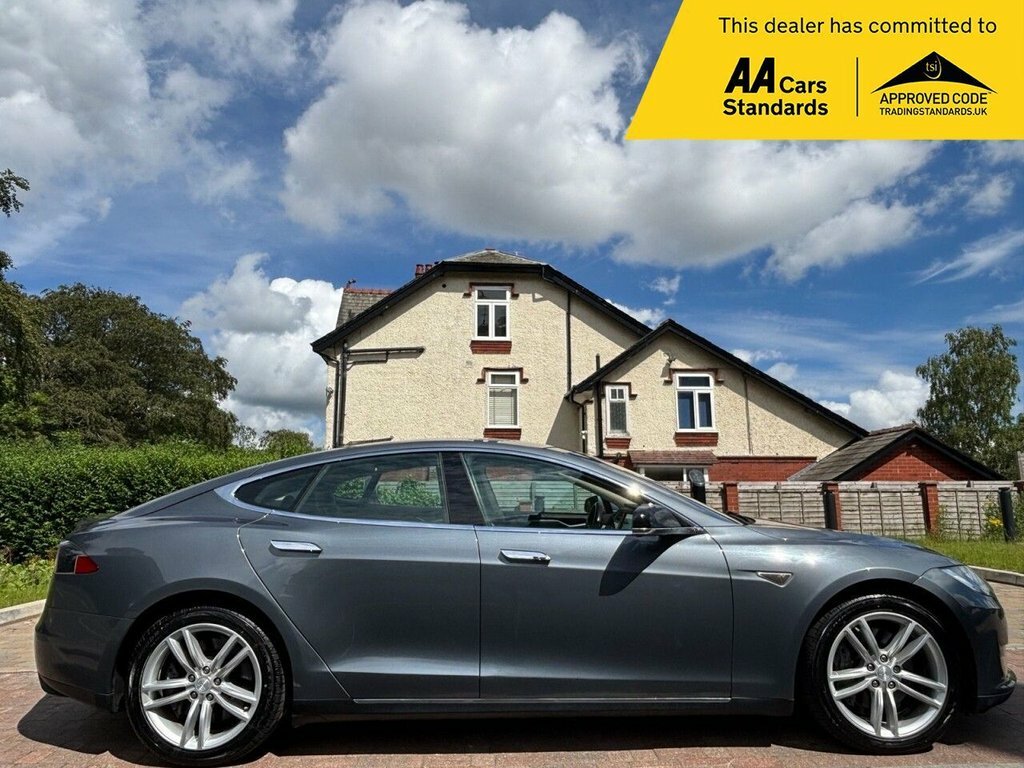 Tesla Model S Hatchback RF14OCZ Grey #4