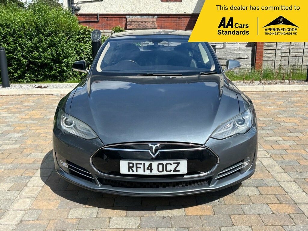 Tesla Model S Hatchback RF14OCZ Grey #2