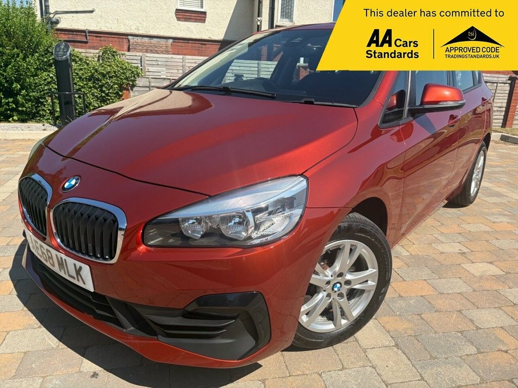 BMW 2 Series Active Tourer 2L Se Orange #2