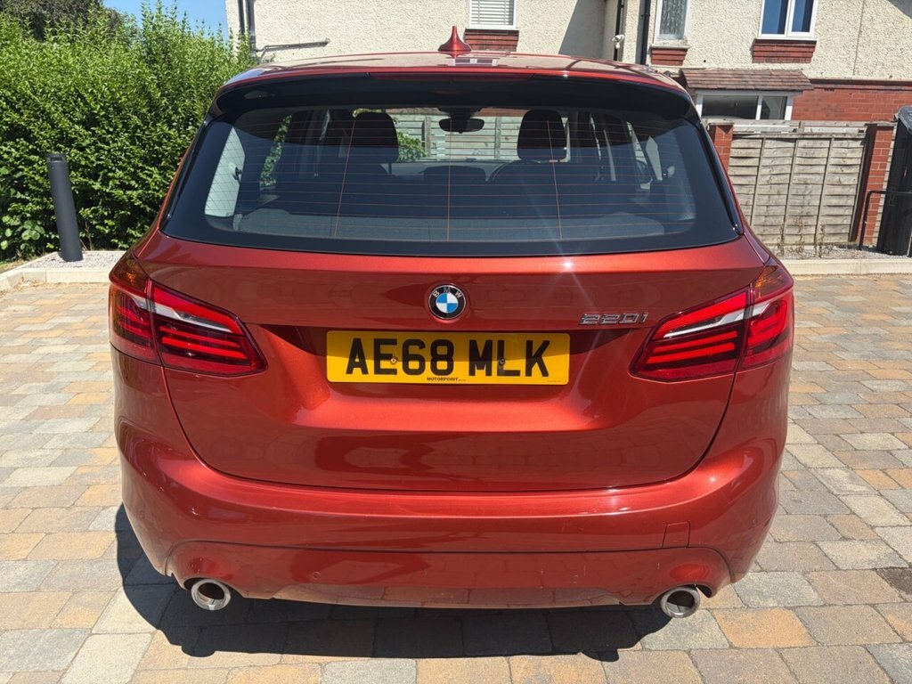 BMW 2 Series Active Tourer 2L Se Orange #4