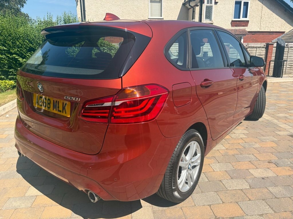 BMW 2 Series Active Tourer 2L Se Orange #5