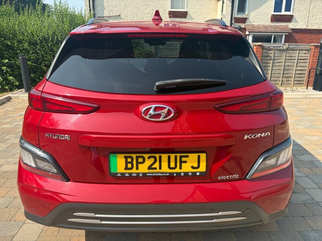 Hyundai Kona Suv Red #5