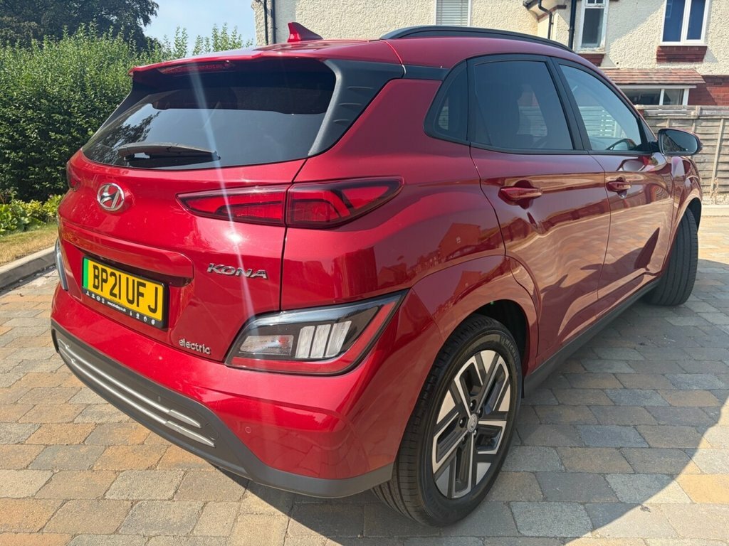Hyundai Kona Suv Red #4