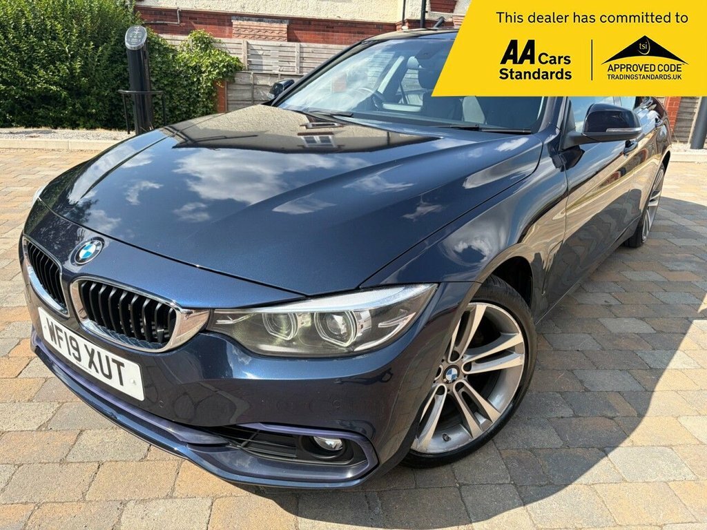 BMW 4 Series Gran Coupe 2L Sport Blue #3