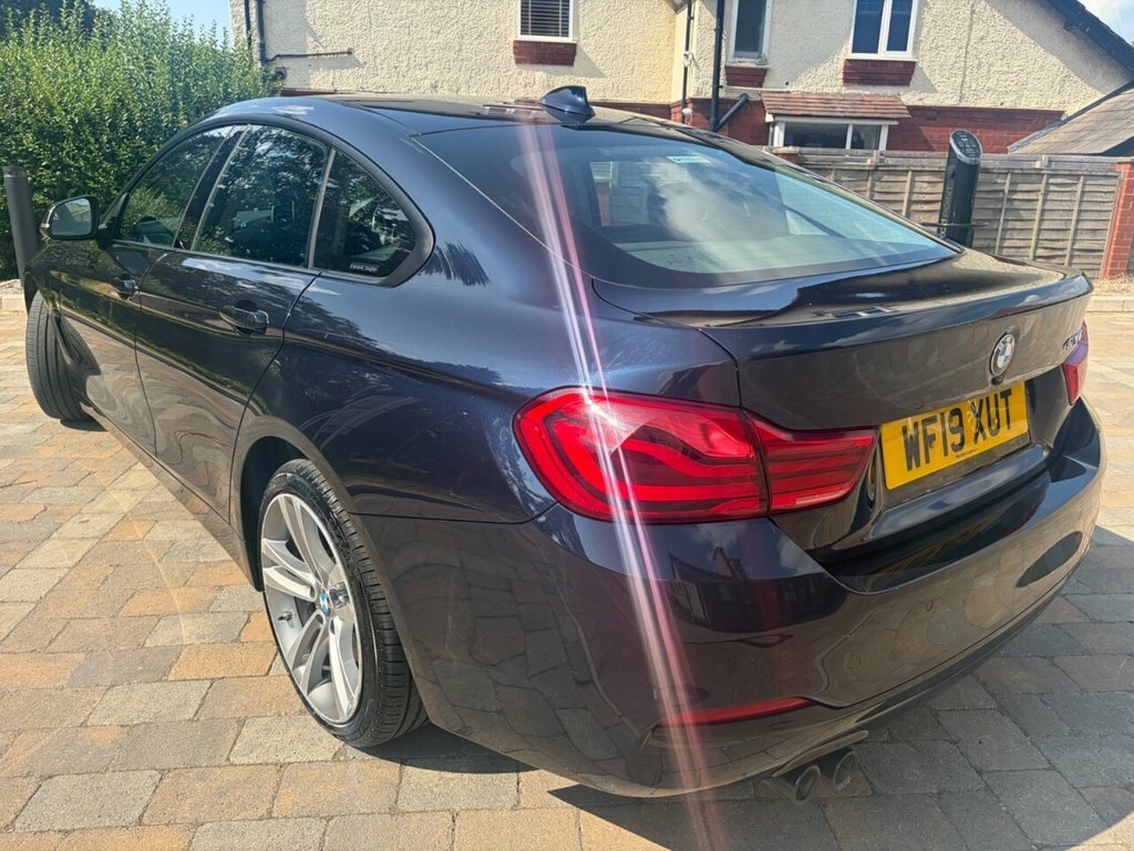 BMW 4 Series Gran Coupe 2L Sport Blue #6