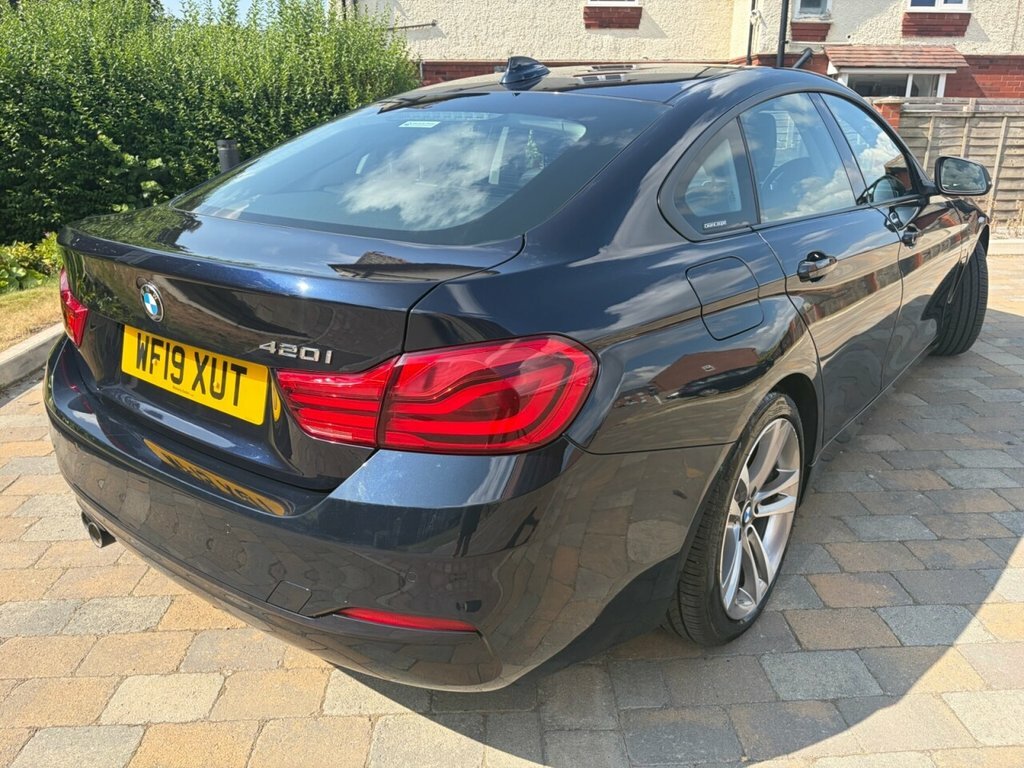 BMW 4 Series Gran Coupe 2L Sport Blue #4