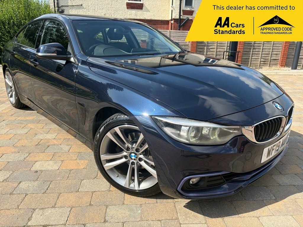 BMW 4 Series Gran Coupe 2L Sport Blue