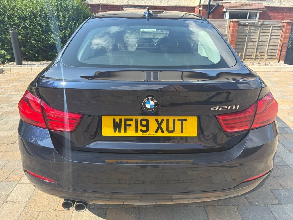 BMW 4 Series Gran Coupe 2L Sport Blue #5