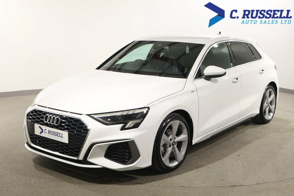 Audi A3 2L S Line RE22OVW White #2