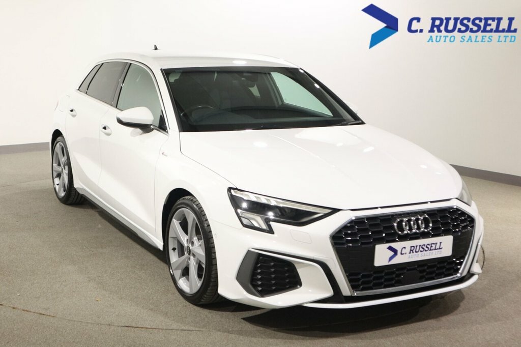 Audi A3 2L S Line RE22OVW White #6