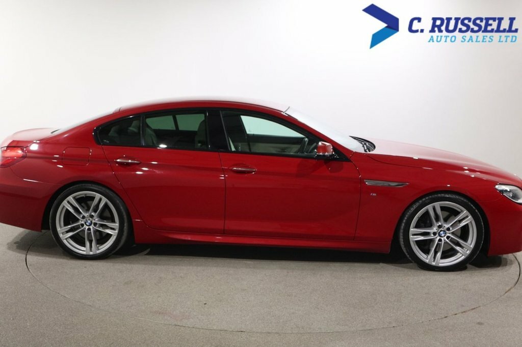 BMW 6 Series Gran Coupe 3L M Sport Red #4