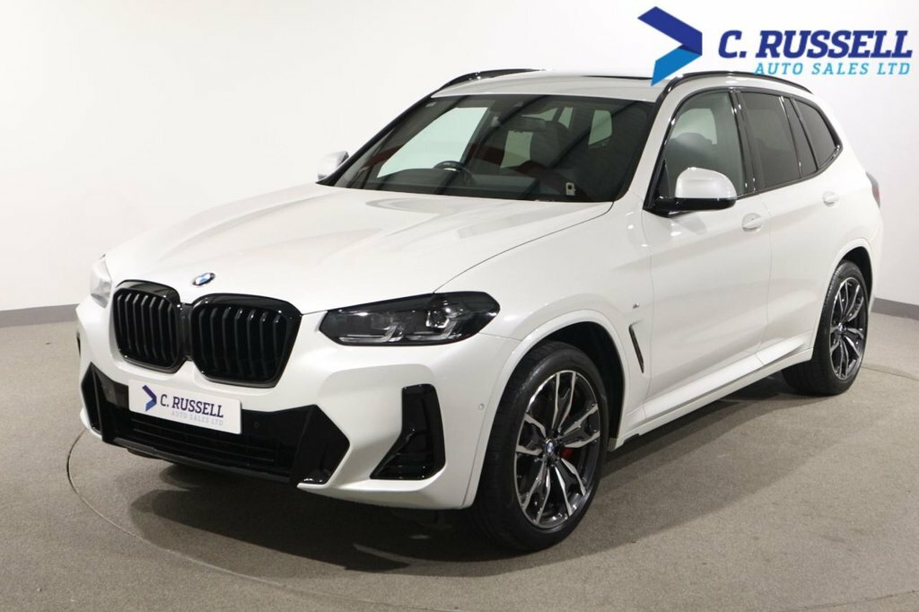 BMW X3 Xdrive20d Mht M Sport Step White #1