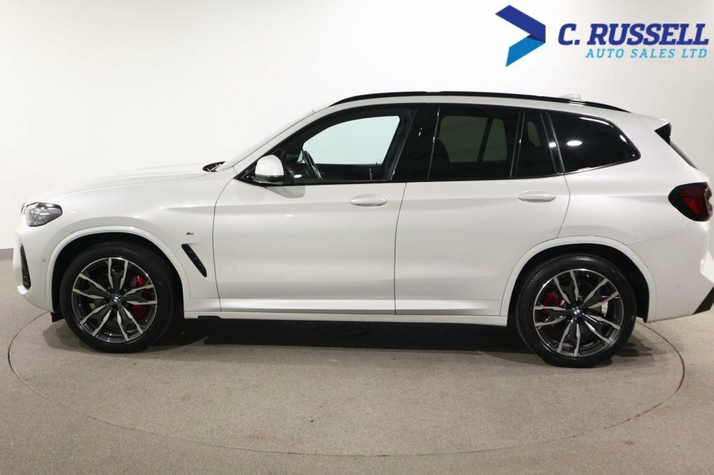 BMW X3 Xdrive20d Mht M Sport Step White #15