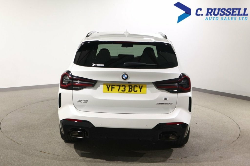 BMW X3 Xdrive20d Mht M Sport Step White #11