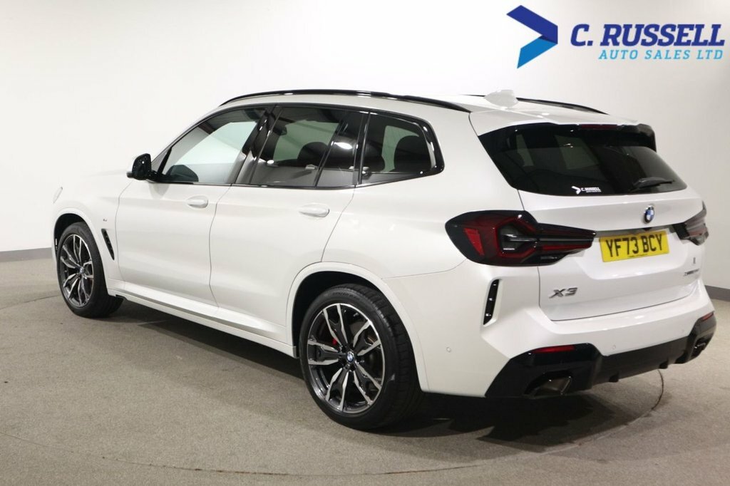 BMW X3 Xdrive20d Mht M Sport Step White #13