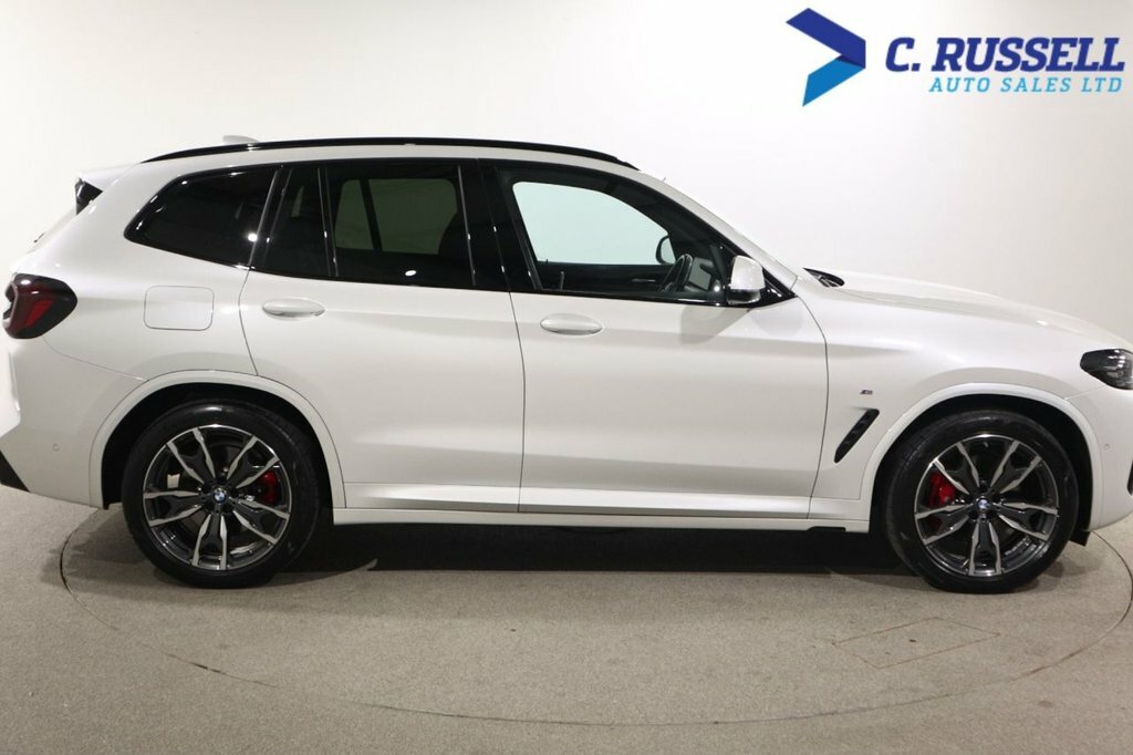 BMW X3 Xdrive20d Mht M Sport Step White #7