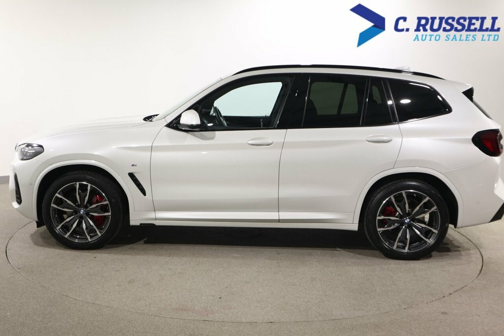 BMW X3 Xdrive20d Mht M Sport Step White #16