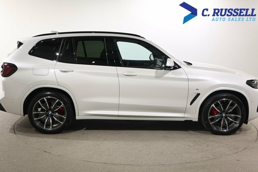 BMW X3 Xdrive20d Mht M Sport Step White #8