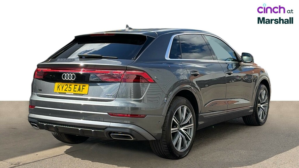 Audi Q8 Audi Q8 55 Tfsi Quattro Black Edition Tiptroni Blue #3
