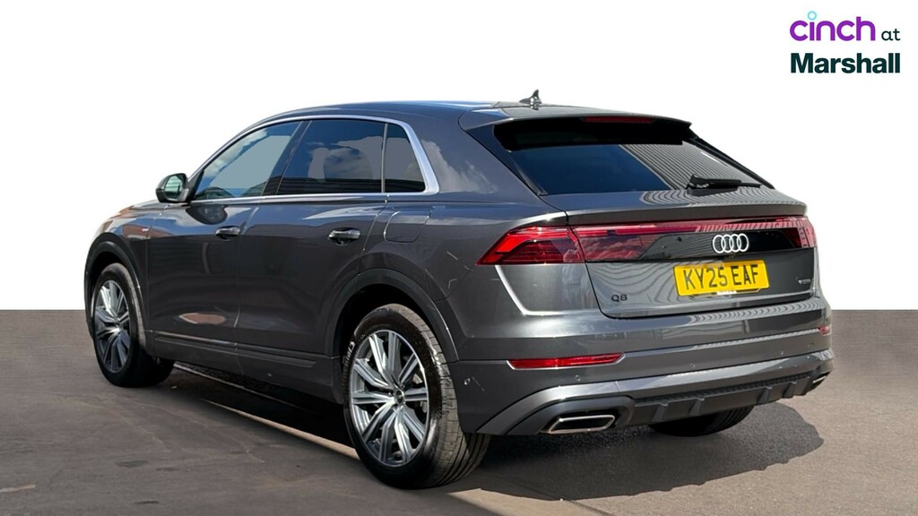 Audi Q8 Audi Q8 55 Tfsi Quattro Black Edition Tiptroni Blue #5
