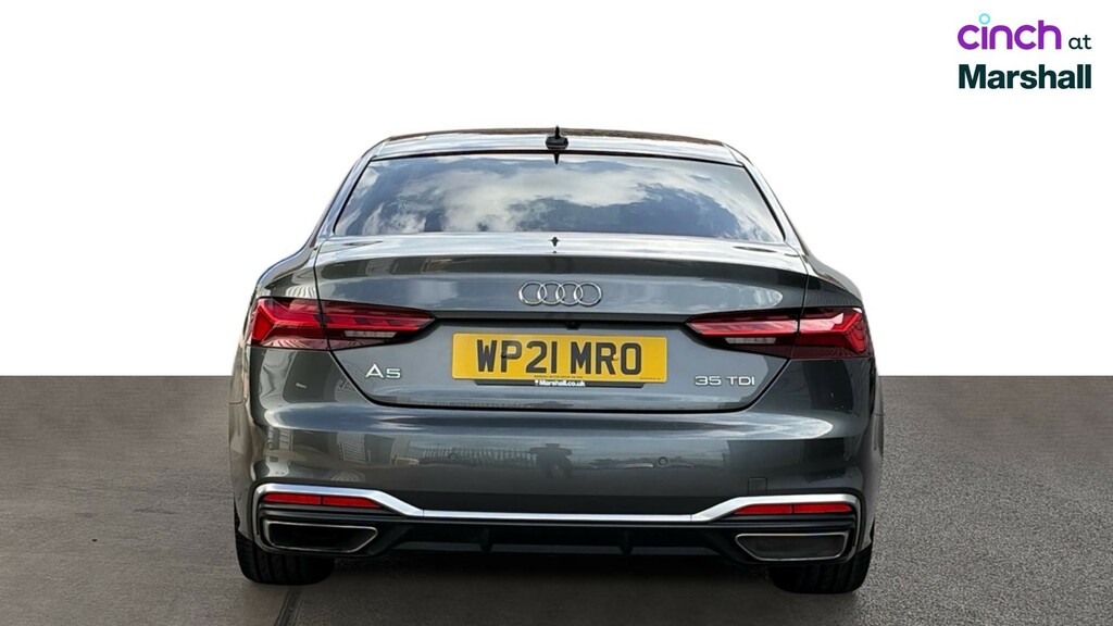 Audi A5 2.0 Tfsi 35 S Line Coupe S Tronic Euro Blue #4