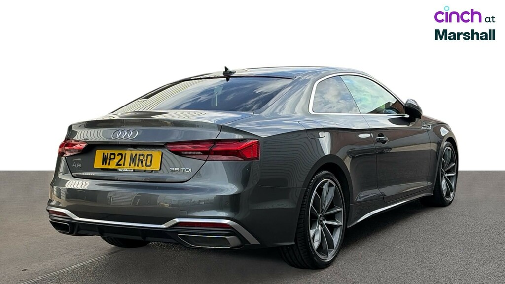 Audi A5 2.0 Tfsi 35 S Line Coupe S Tronic Euro Blue #3