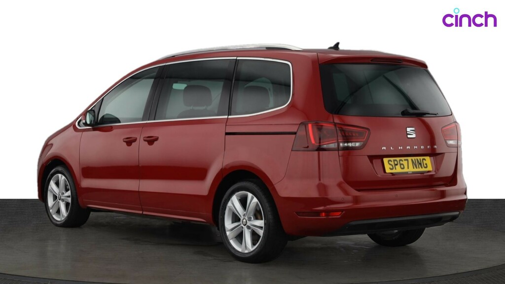 Seat Alhambra 2.0 Tdi Cr Ecomotive Xcellence 150 Red #8