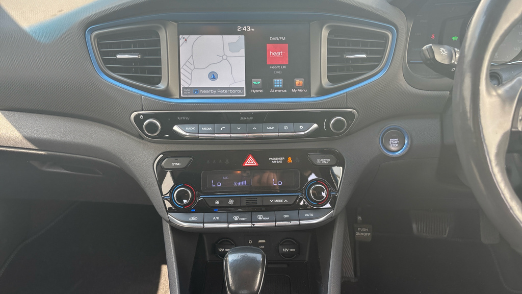 Hyundai Ioniq 1.6 H-gdi Gpf Black #12