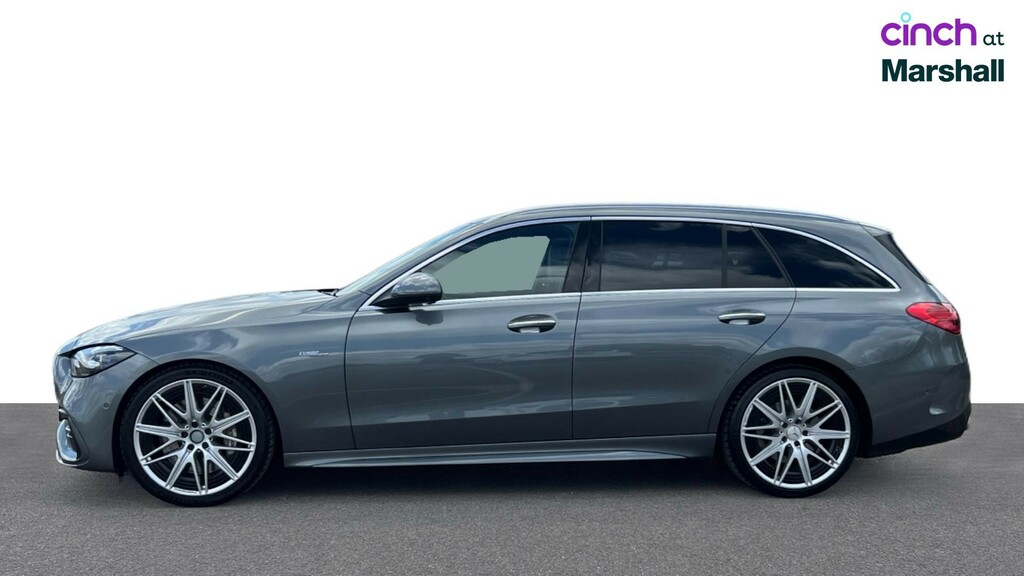 Mercedes-Benz C Class 2.0 C300e 25.4Kwh Amg Line Saloon Plug- Grey #6