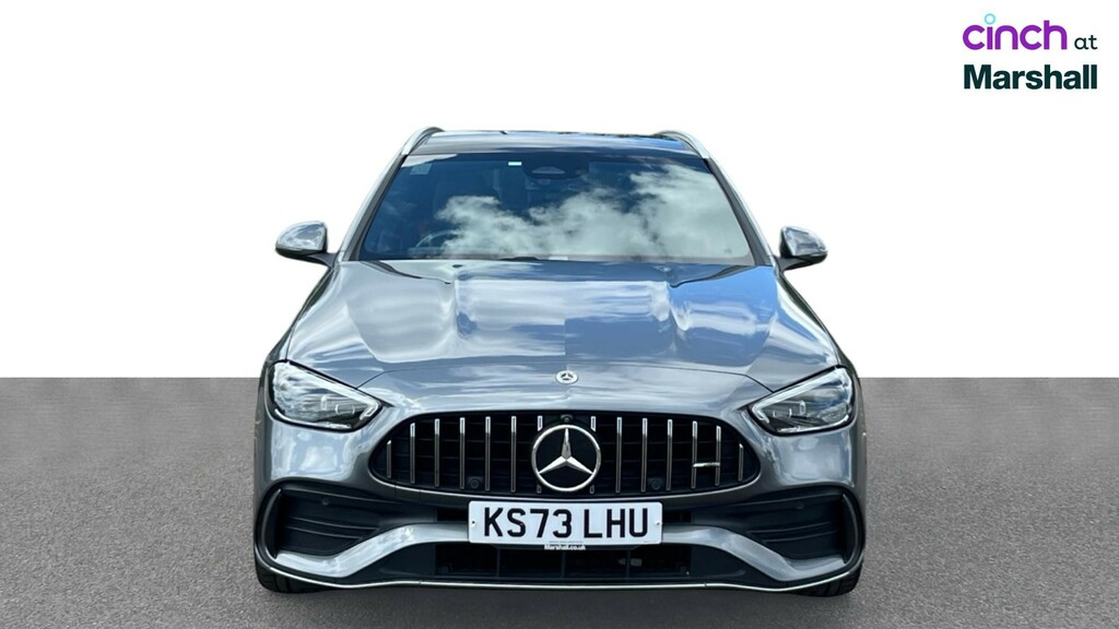 Mercedes-Benz C Class 2.0 C300e 25.4Kwh Amg Line Saloon Plug- Grey #8