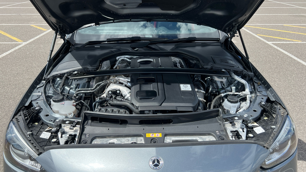 Mercedes-Benz C Class 2.0 C300e 25.4Kwh Amg Line Saloon Plug- Grey #22