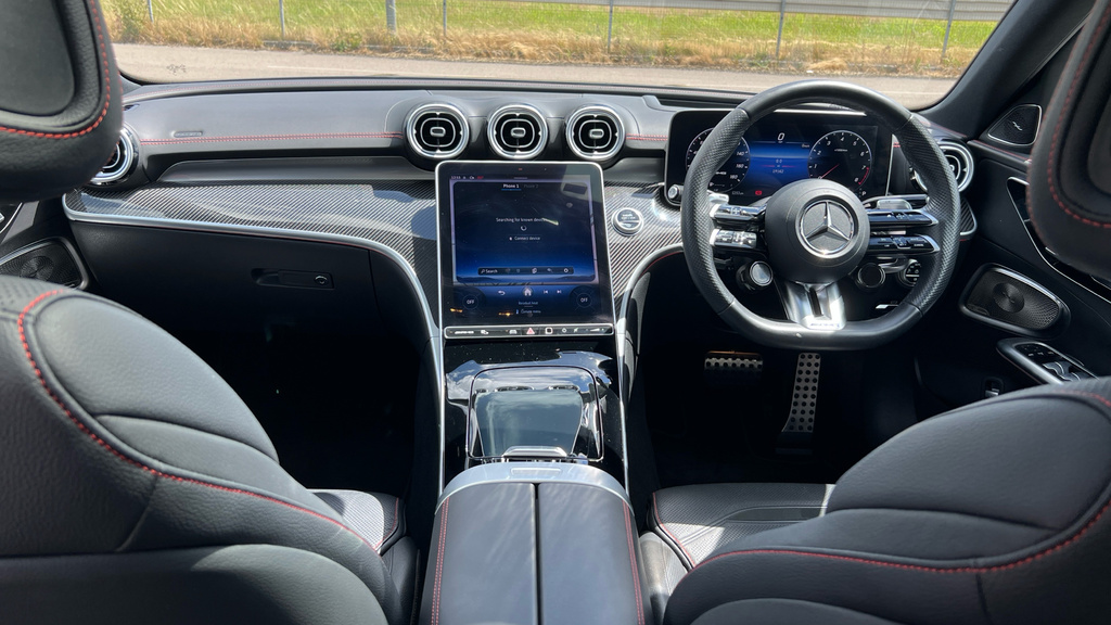 Mercedes-Benz C Class 2.0 C300e 25.4Kwh Amg Line Saloon Plug- Grey #14