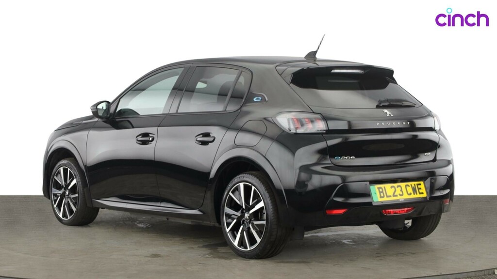 Peugeot e-208 100Kw Allure Premium 50Kwh Yellow #5