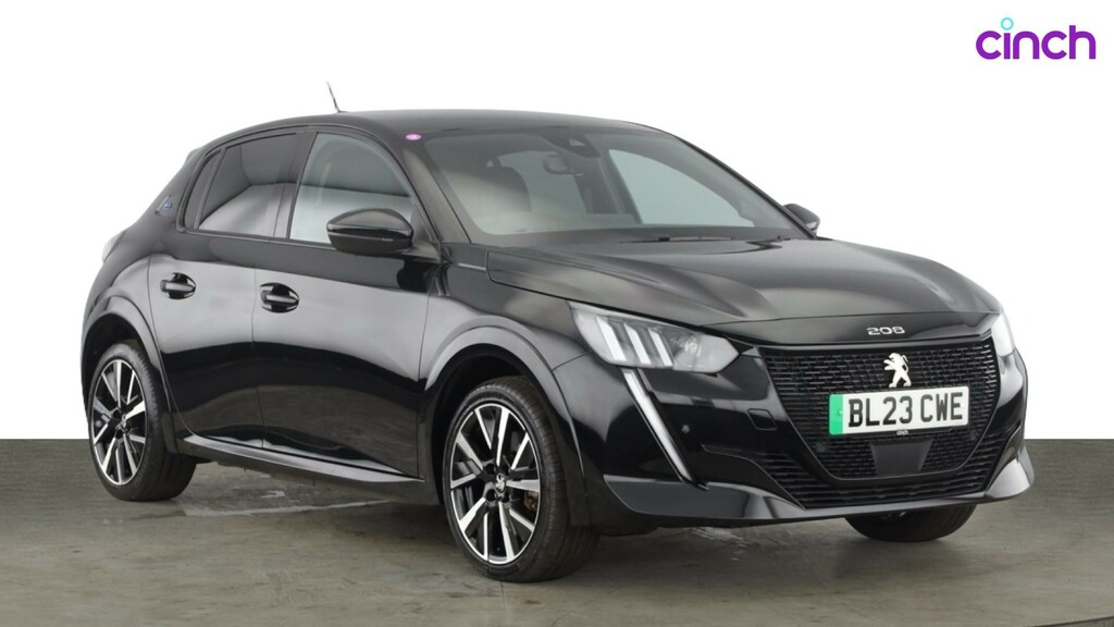 Peugeot e-208 100Kw Allure Premium 50Kwh Yellow #1