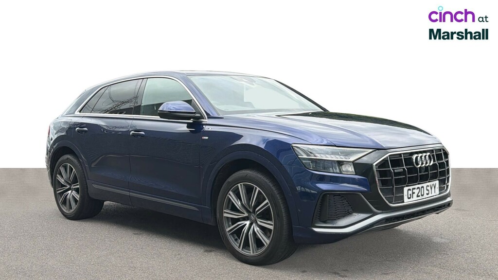 Audi Q8 3.0 Tfsi V6 55 S Line Tiptronic Quattro Euro 6 S Silver #1