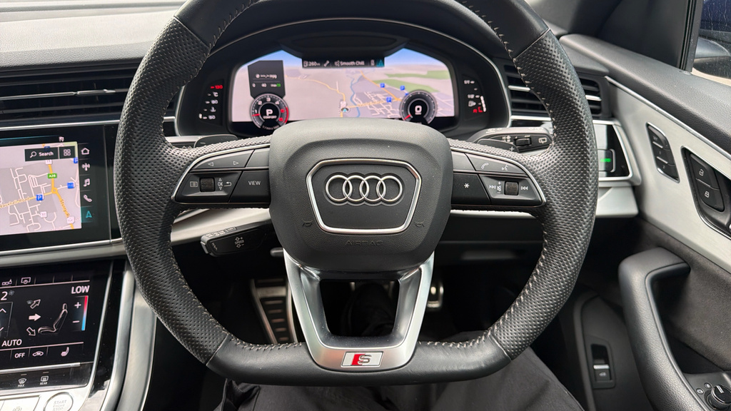 Audi Q8 3.0 Tfsi V6 55 S Line Tiptronic Quattro Euro 6 S Silver #47
