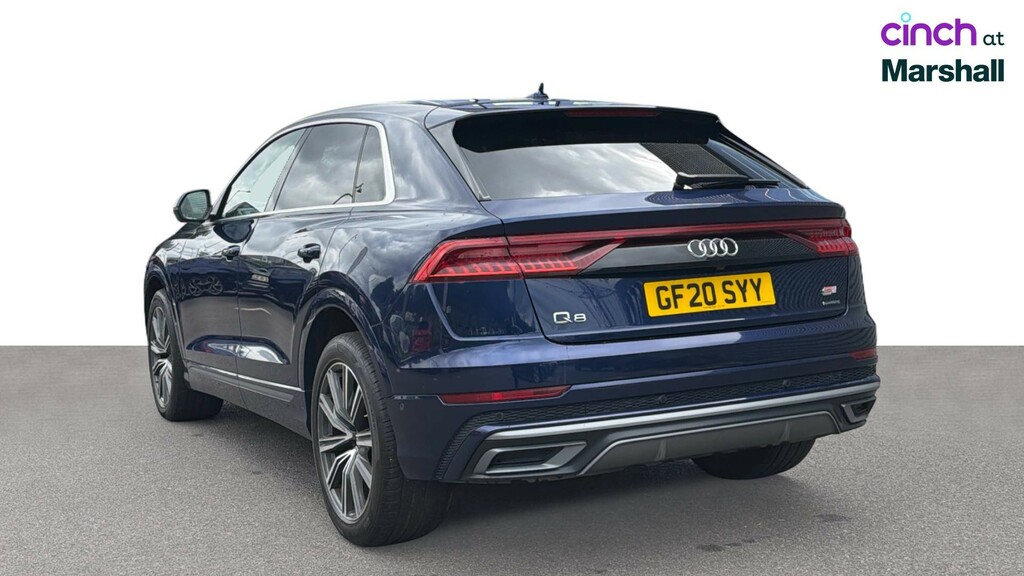 Audi Q8 3.0 Tfsi V6 55 S Line Tiptronic Quattro Euro 6 S Silver #5